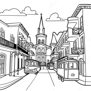 New Orleans Coloring Pages