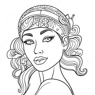 Kinky Coloring Pages