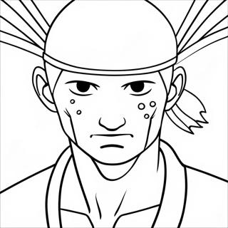 Zoro Coloring Pages