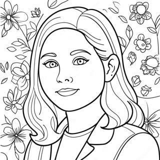 Emily Coloring Pages