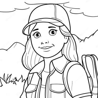 Adventurous Emily Coloring Page 49533-39674