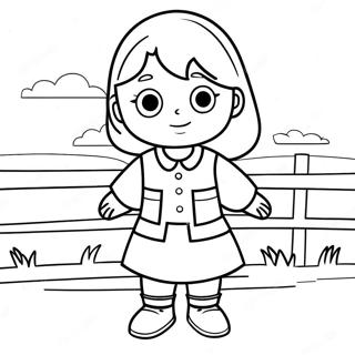 Adventurous Emily Coloring Page 49533-39675