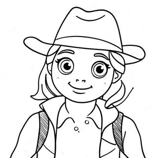 Adventurous Emily Coloring Page 49533-39676