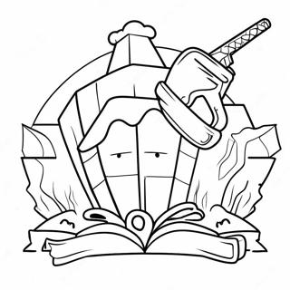 Fortnite Chapter 2 Season 2 Logo Coloring Page 49552-39688