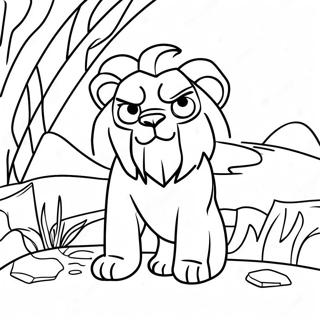 Leo Movie Adventure Scene Coloring Page 49563-39697