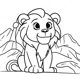 Leo Movie Adventure Scene Coloring Page 49563-39698