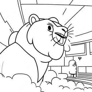 Leo Movie Adventure Scene Coloring Page 49563-39699