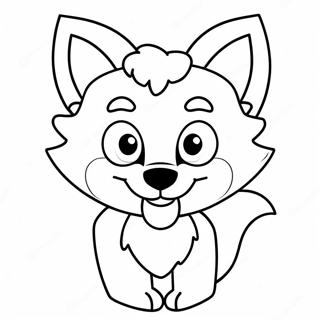 Funtime Foxy Coloring Pages