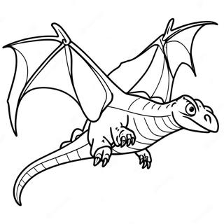 Flying Rodan Coloring Page 49593-39721