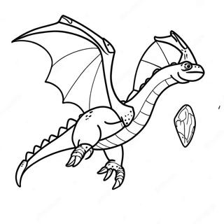 Flying Rodan Coloring Page 49593-39723