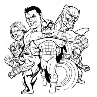 Marvel Villains Coloring Page 49642-39758