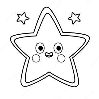 Star Coloring Page 49692-39794