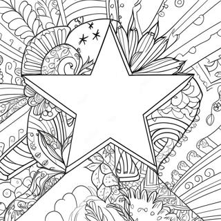 Shining Star Coloring Page 49693-39800