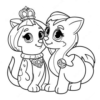 Palace Pets Coloring Page 4971-4143