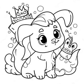 Adventurous Palace Pets Coloring Page 4972-4146