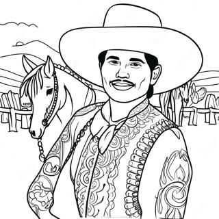 Charro Days Coloring Pages