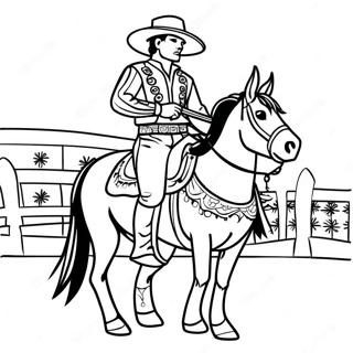 Charro Days Festival Coloring Page 49752-39848