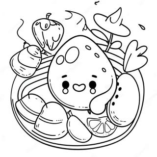 Disney Lunar New Year Food Coloring Page 49812-39888