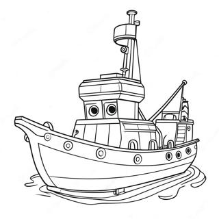 Lego Boat Coloring Page 49822-39898