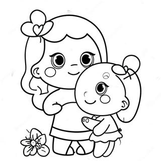 I Love You Daughter Coloring Page 49832-39902