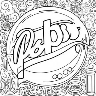 Pepsi Coloring Pages