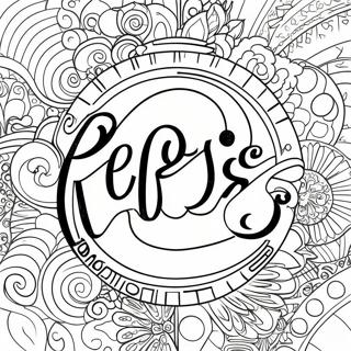 Pepsi Logo Coloring Page 49852-39922