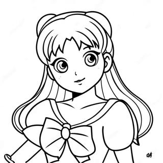 Sailor Venus Coloring Pages