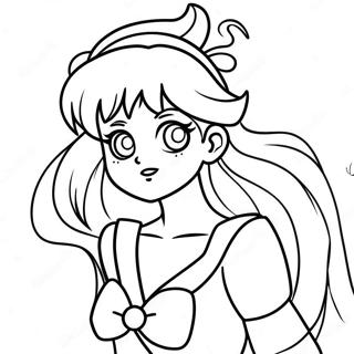 Sailor Venus Coloring Page 49862-39930