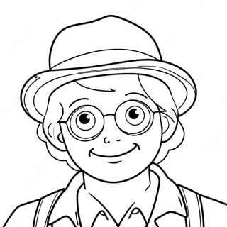 Friendly Stranger Coloring Page 49883-39949