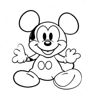 Mickey Coloring Pages