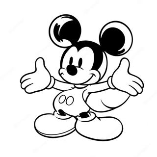 Mickey Mouse Coloring Page 49892-39954