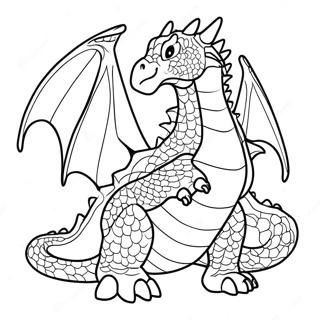 Difficult Dragon Coloring Pages