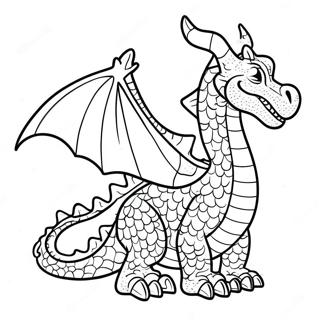 Difficult Dragon Coloring Page 49902-39962