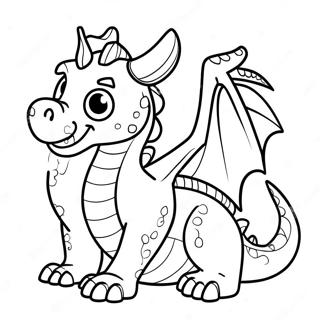 Difficult Dragon Coloring Page 49902-39964