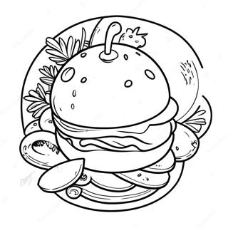 Menu Coloring Page 49952-39999