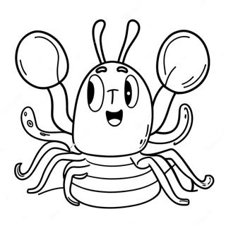 Mr Krabs Coloring Pages