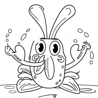 Mr Krabs Coloring Page 49972-40014