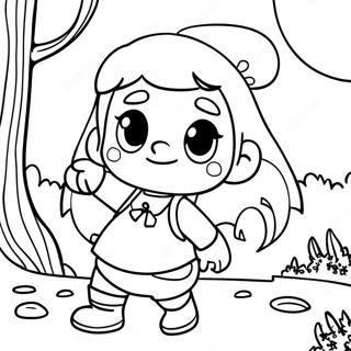 Hilda Adventurous Coloring Page 49993-40035