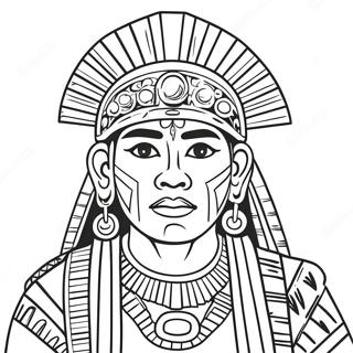 Inca Coloring Page 50002-40038