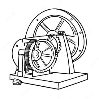 Simple Machines Coloring Page 50042-40067