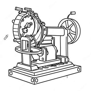 Simple Machines Coloring Page 50042-40068