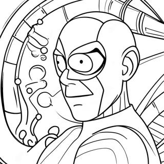 Doc Ock Spidey Coloring Page 50062-40086