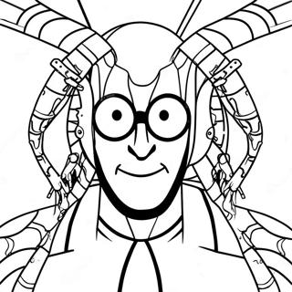 Doc Ock Spidey Coloring Page 50062-40087