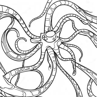 Doc Ock With Tentacles Coloring Page 50063-40094