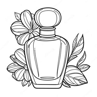 Perfume Bottle Coloring Page 50082-40099