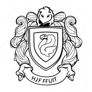 Hufflepuff Coloring Pages