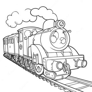 Percy The Train Coloring Page 50172-40175