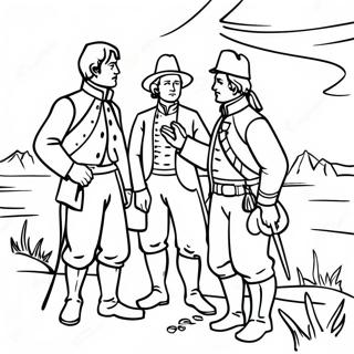 Lewis And Clark Coloring Pages