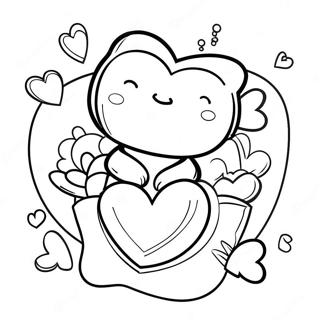 Share The Love Coloring Page 50192-40190