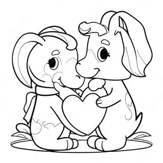 Share The Love Coloring Page 50192-40192